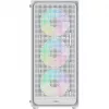Ocypus Gamma C50 ARGB Case per PC mid-tower bianco, vetro temperato, 3 ventole ARGB