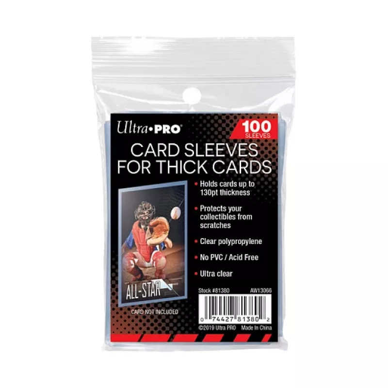 Ultra Pro Bustine morbide per carte 100x152mm (confezione da 100) 157325