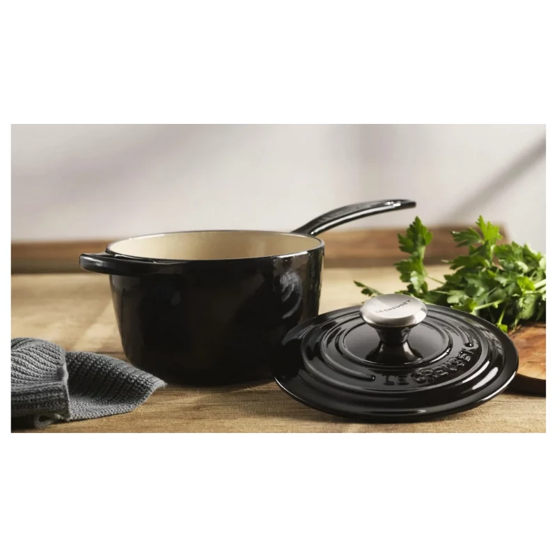 LE CREUSET Casseruola in ghisa 16cm 1,5L Nero