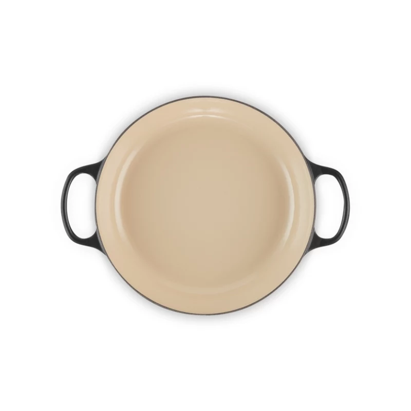 LE CREUSET padella in ghisa 30cm 3,5L nero opaco