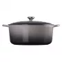 LE CREUSET brasiera rotonda in ghisa 34cm 12L grigia