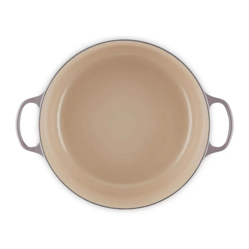 LE CREUSET brasiera rotonda in ghisa 34cm 12L grigia