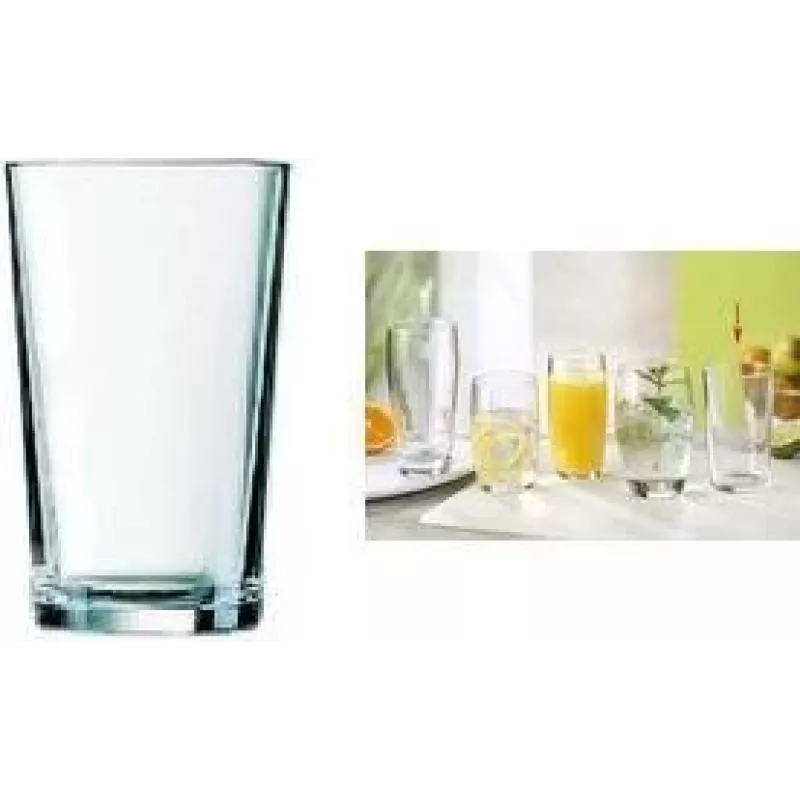 Esmeyer Arcoroc Conique Bicchiere da succo 250 ml, temperato, impilabile, set da 6 384-3001