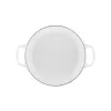 LE CREUSET brasiera piatta in ghisa 30cm 3,5L bianca