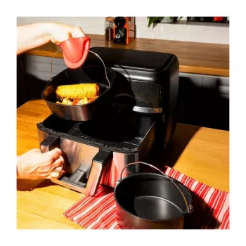 PYREX teglia in metallo per friggitrice ad aria 22x21x7,5 cm