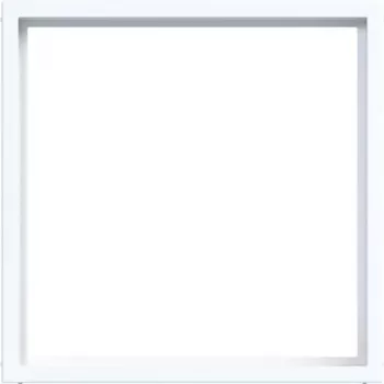 HAGER WAF7073WG anello intermedio per placca centrale 50 x 50 mm, bianco luce