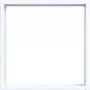 HAGER WAF7073WG anello intermedio per placca centrale 50 x 50 mm, bianco luce