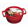 Pyrex teglia da forno rotonda in ghisa 2,2L Ø20cm rossa