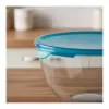 PYREX ciotola per impastare in vetro con coperchio 2,3L Ø21cm