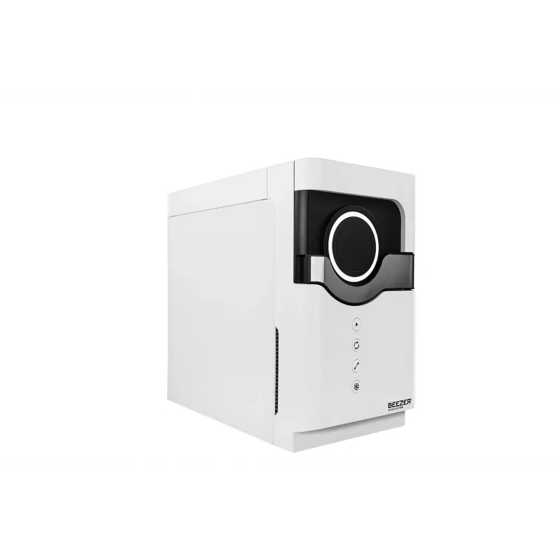 RITTER BEEZER raffreddatore per bevande bianco con BEEZER® Connect, 60 L, porta in vetro, Wi-Fi