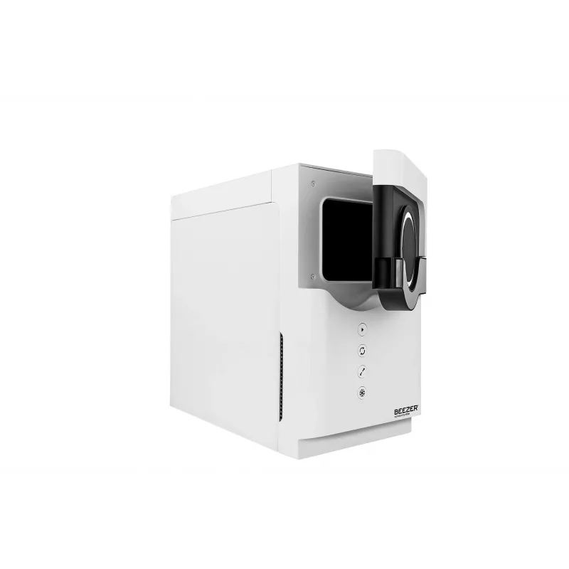 RITTER BEEZER raffreddatore per bevande bianco con BEEZER® Connect, 60 L, porta in vetro, Wi-Fi