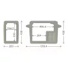Dometic CFF 20 frigorifero portatile a compressore 21L 12/24V / 100-240V