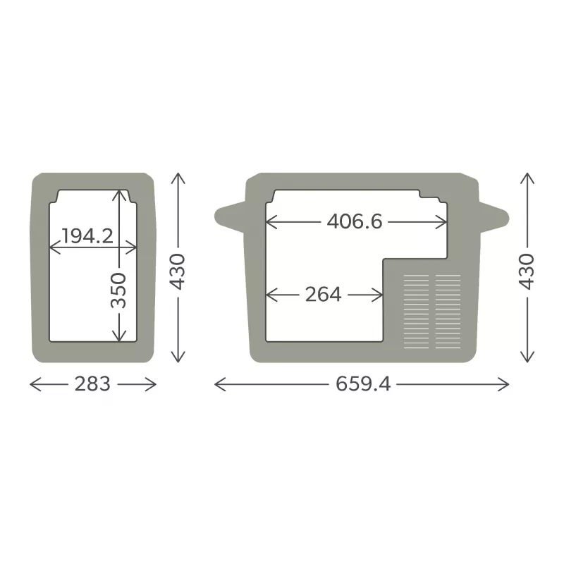 Dometic CFF 20 frigorifero portatile a compressore 21L 12/24V / 100-240V
