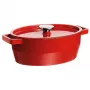 Pyrex tegame in ghisa ovale 5,8L rosso 33x25cm