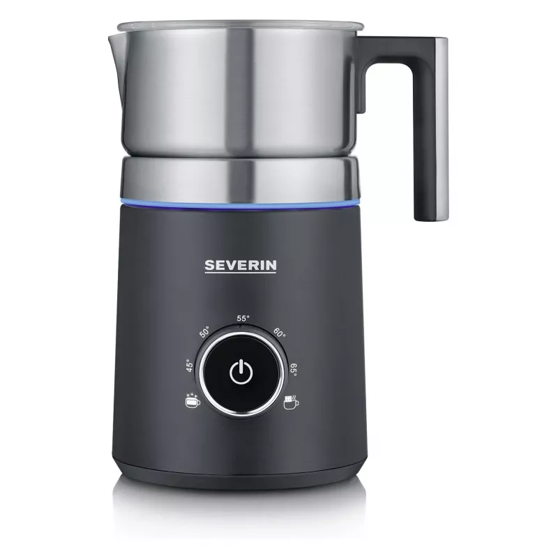 Severin SM 3586 Spuma 700 monta latte a induzione nero/acciaio inox