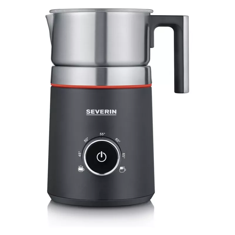 Severin SM 3586 Spuma 700 monta latte a induzione nero/acciaio inox