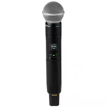 Shure SLXD2+/58=-G65 trasmettitore palmare con capsula SM58 (470-606 MHz)