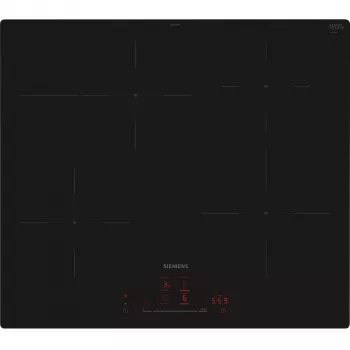 Siemens EH601HFB1E iQ300 piano cottura a induzione 60 cm nero, a filo