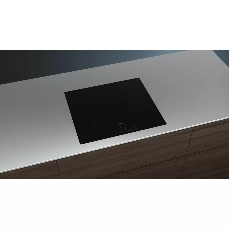 Siemens EH601HFB1E iQ300 piano cottura a induzione 60 cm nero, a filo
