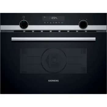 Siemens CM585AGS1 iQ500 microonde da incasso nero/acciaio inox