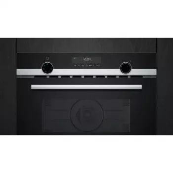 Siemens CM585AGS1 iQ500 microonde da incasso nero/acciaio inox