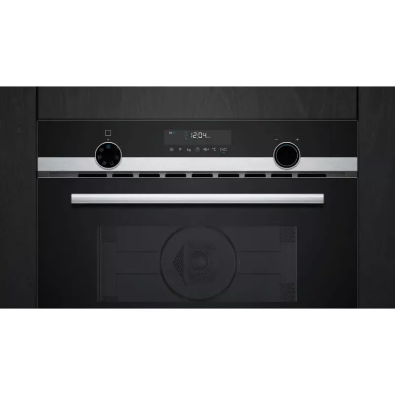 Siemens CM585AGS1 iQ500 microonde da incasso nero/acciaio inox
