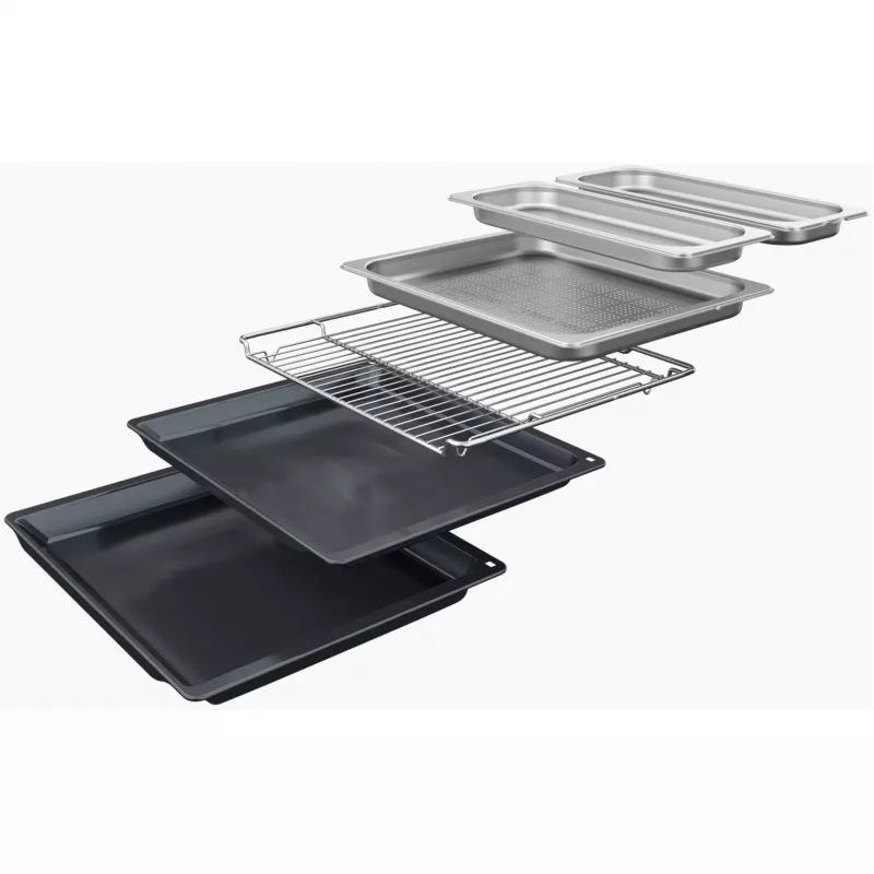 Neff B64FS31N0 N90 forno da incasso con FullSteam, 71L, acciaio inox