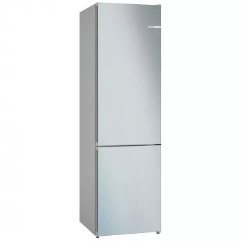 Bosch KGN392LBF Serie 4 frigorifero-congelatore combinato a libera installazione, altezza 203 cm, classe di efficienza energetica B, look argento inox