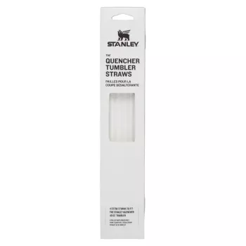 STANLEY set di 4 cannucce di ricambio per Quencher Travel Tumbler, trasparente