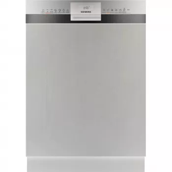 Siemens SX53ES22CE iQ300 lavastoviglie semi-integrata, 60 cm, 13 coperti, classe di efficienza energetica E, Home Connect, AquaStop, InfoLight, acciaio inox