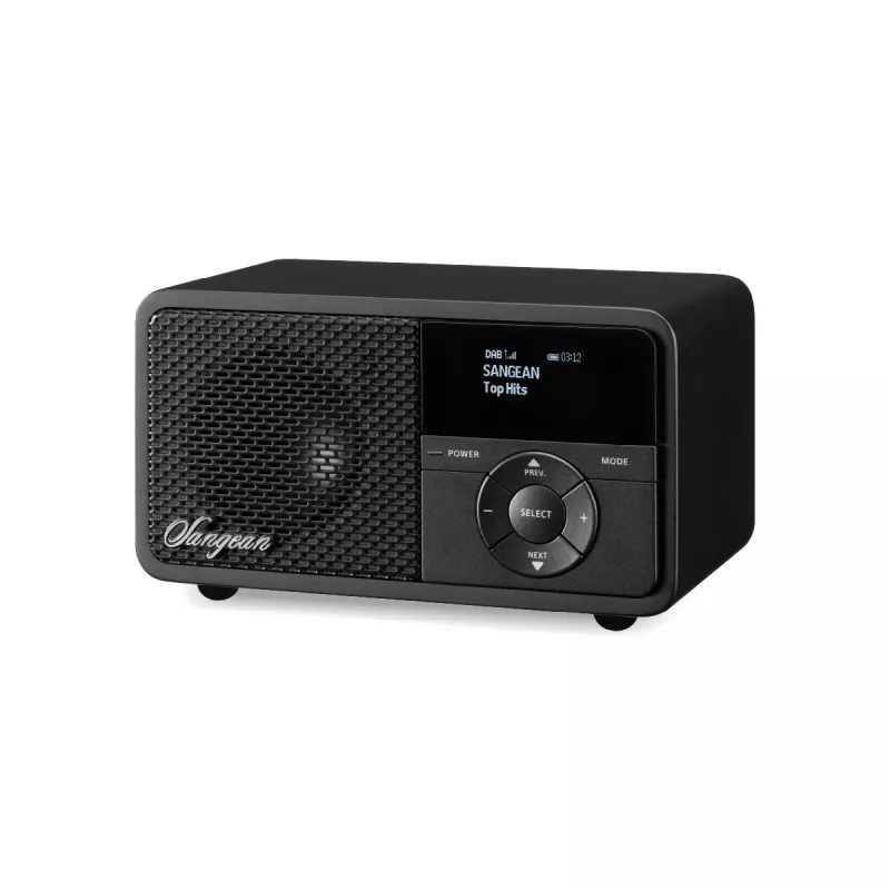 Sangean DDR-7X Radio portatile DAB+ e FM con Bluetooth, nero