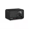Sangean WR-8 Radio FM con cassa in legno massello, Midnight Oak