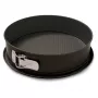 NEWILL Stampo per torta a cerniera Ø24x7,6 cm nero rivestimento antiaderente acciaio al carbonio