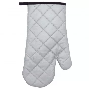 ASI COLLECTION guanto da grill termoresistente 18x33cm argento