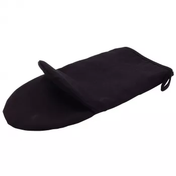 ASI COLLECTION guanto da forno termoresistente a forma di anatra 14x30cm nero