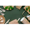 GoGreen cannucce compostabili in canna 20 pz. cannucce naturali
