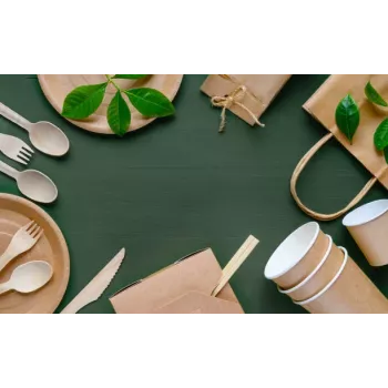 GoGreen cannucce compostabili in canna 20 pz. cannucce naturali