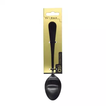 ASI COLLECTION blinkers 2 pz. nero 1,7mm esca da pesca