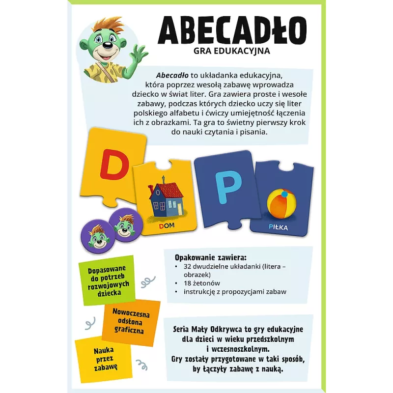 TREFL Little Explorer alfabeto gioco educativo