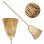 YORK scopa universale con manico in legno Sorgo