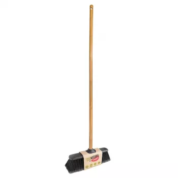YORK ECO NATURAL Spazzola da pavimento con manico in bambù 120 cm ECO