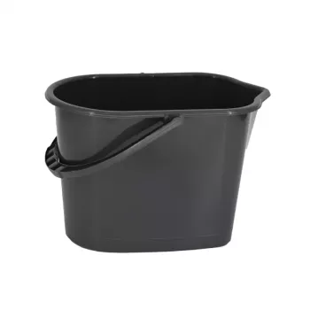 YORK Secchio rettangolare 14L 34x30x33cm antracite