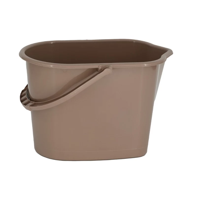 YORK Secchio rettangolare 14L 34x30x33cm antracite