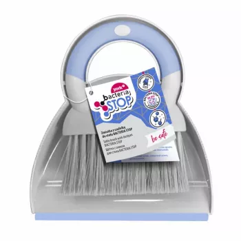 YORK BACTERIA STOP Set scopino da tavolo con spazzola