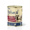 NATURAL Manzo con selvaggina e zucca - cibo umido per cani - 800 g