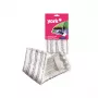 YORK Panno in microfibra di ricambio per Smart Flat Mop 45x15 cm grigio/bianco