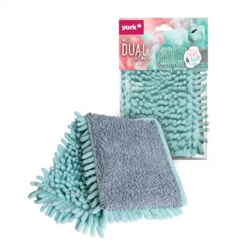 York Dual Splash panno lavapavimenti sostituibile, microfibra double-face