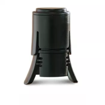 Le Creuset tappo per spumante SW-106 tappo per champagne 9cm nero opaco