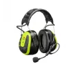 3M Peltor WS Alert X MRX21A3WS7 cuffie antirumore Bluetooth con radio FM, archetto, SNR 31 dB, nero/giallo