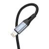 VIPFAN L05 cavo audio Lightning a 3,5 mm AUX, 1 m, grigio